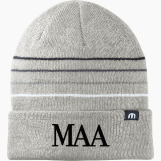 TravisMathew Striped Cuffed Beanie