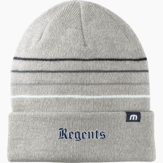 TravisMathew Striped Cuffed Beanie