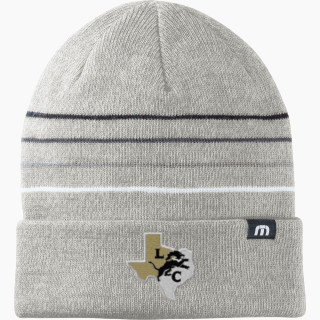 TravisMathew Striped Cuffed Beanie