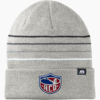 TravisMathew Striped Cuffed Beanie