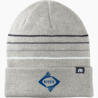 TravisMathew Striped Cuffed Beanie