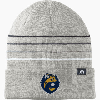 TravisMathew Striped Cuffed Beanie