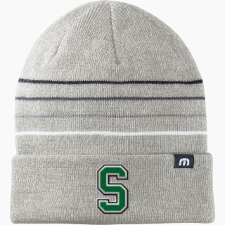 TravisMathew Striped Cuffed Beanie