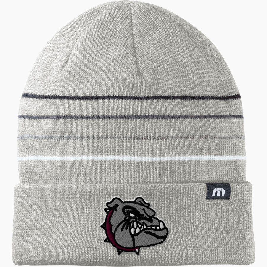 EDMOND MEMORIAL HIGH SCHOOL BULLDOGS <span class="pdp-name-mascot">EDMOND MEMORIAL BULLDOGS</span> TravisMathew Striped Cuffed Beanie