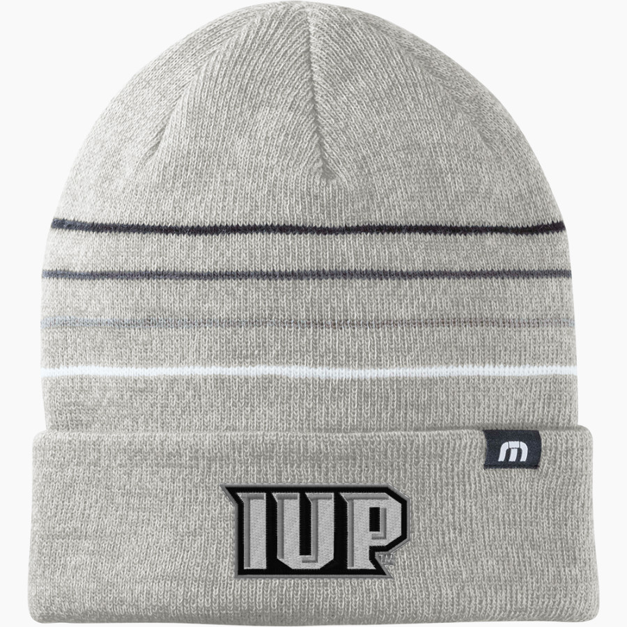 Indiana University of Pennsylvania <span class="pdp-name-mascot">Indiana University Of PA Hawks</span> TravisMathew Striped Cuffed Beanie