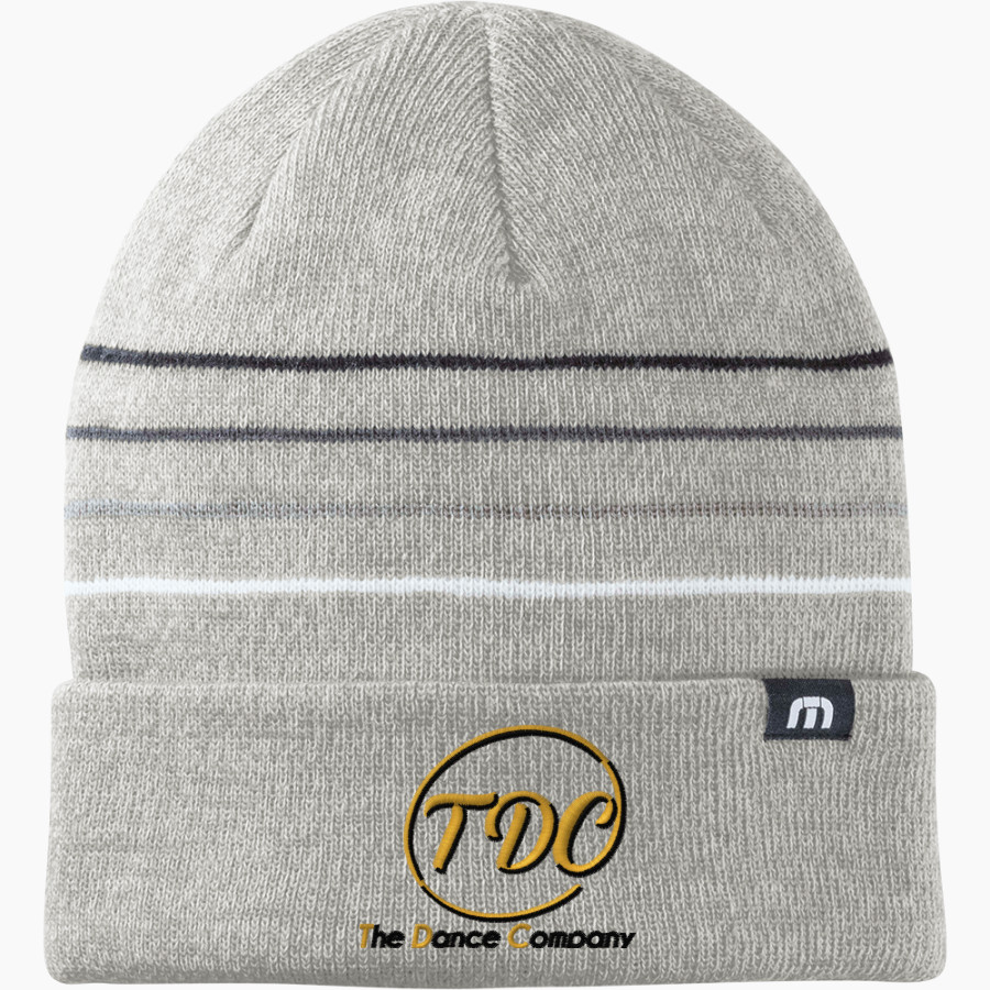 The Dance Company The Dance Company <span class="pdp-name-mascot">The Dance Company</span> TravisMathew Striped Cuffed Beanie