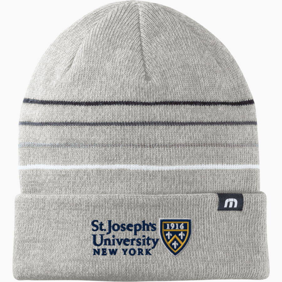 St. Joseph's University, New York <span class="pdp-name-mascot">St. Joseph's University, New York</span> TravisMathew Striped Cuffed Beanie