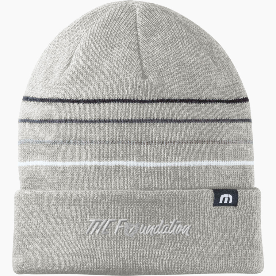 The Foundation The Foundation <span class="pdp-name-mascot">The Foundation</span> TravisMathew Striped Cuffed Beanie