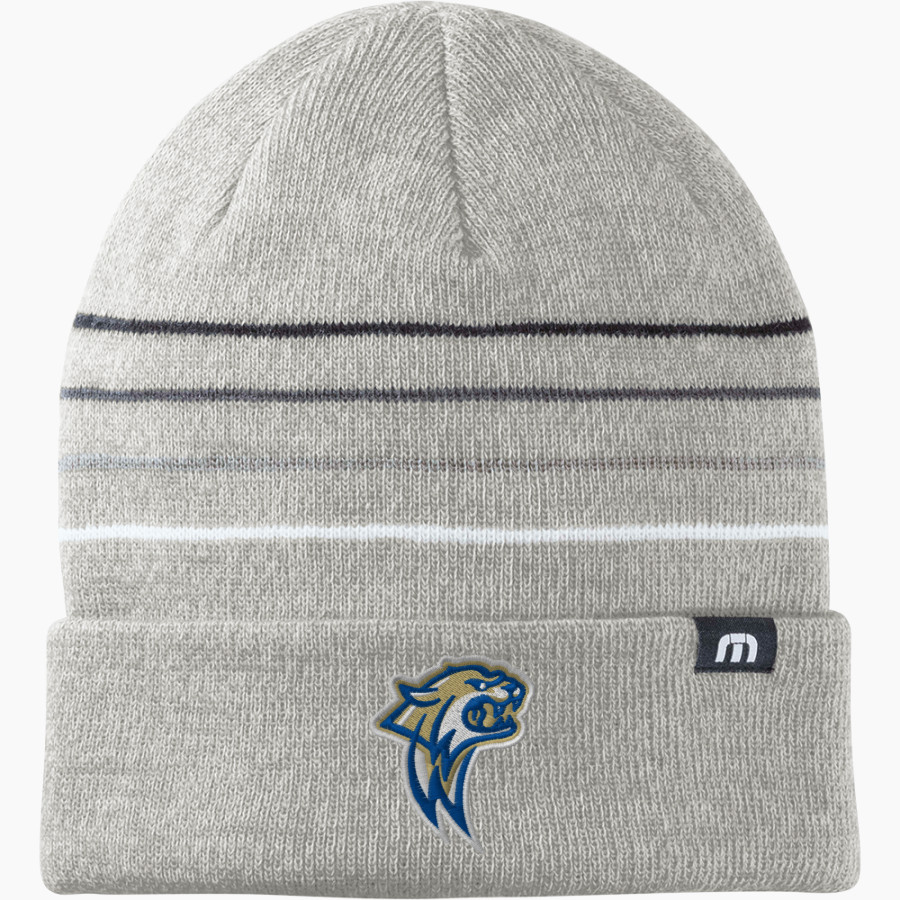 WATERFORD HIGH SCHOOL WILDCATS <span class="pdp-name-mascot">WATERFORD WILDCATS</span> TravisMathew Striped Cuffed Beanie