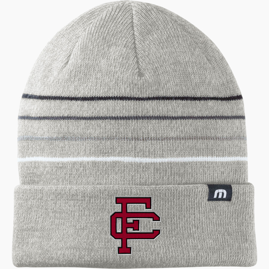FRANKLIN COUNTY HIGH SCHOOL EAGLES <span class="pdp-name-mascot">FRANKLIN COUNTY EAGLES</span> TravisMathew Striped Cuffed Beanie