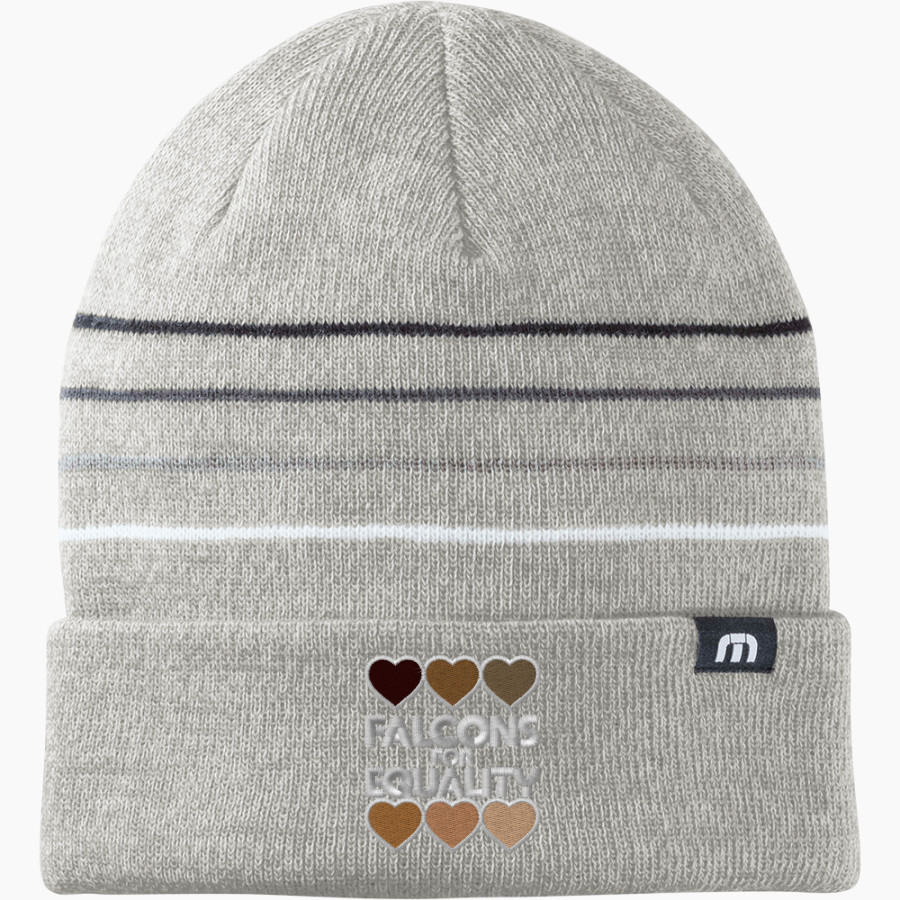 FIRELANDS HIGH SCHOOL FALCONS TravisMathew Striped Cuffed Beanie