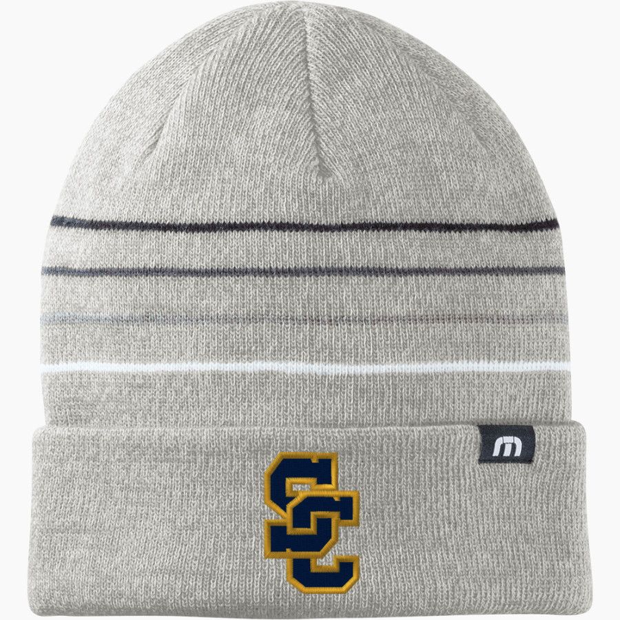 SOLON COMETS The Official Online Store <span class="pdp-name-mascot">SOLON COMETS</span> TravisMathew Striped Cuffed Beanie