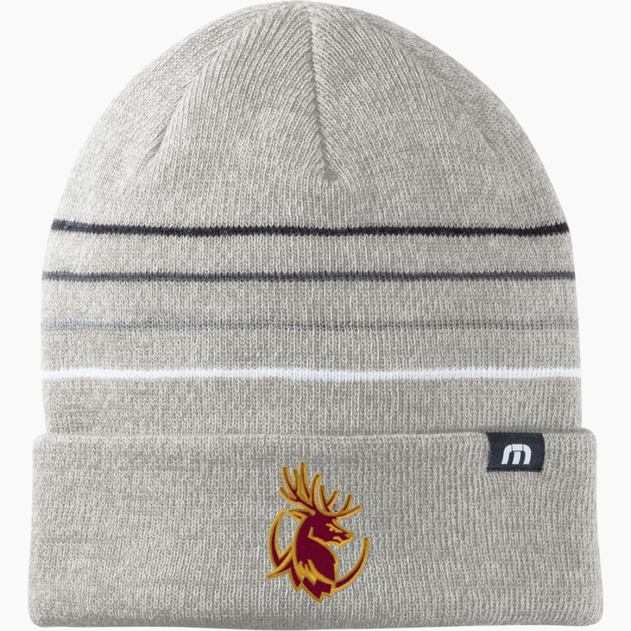 CLAREMONT MUDD SCRIPPS Athenas <span class="pdp-name-mascot">CLAREMONT MUDD SCRIPPS</span> TravisMathew Striped Cuffed Beanie