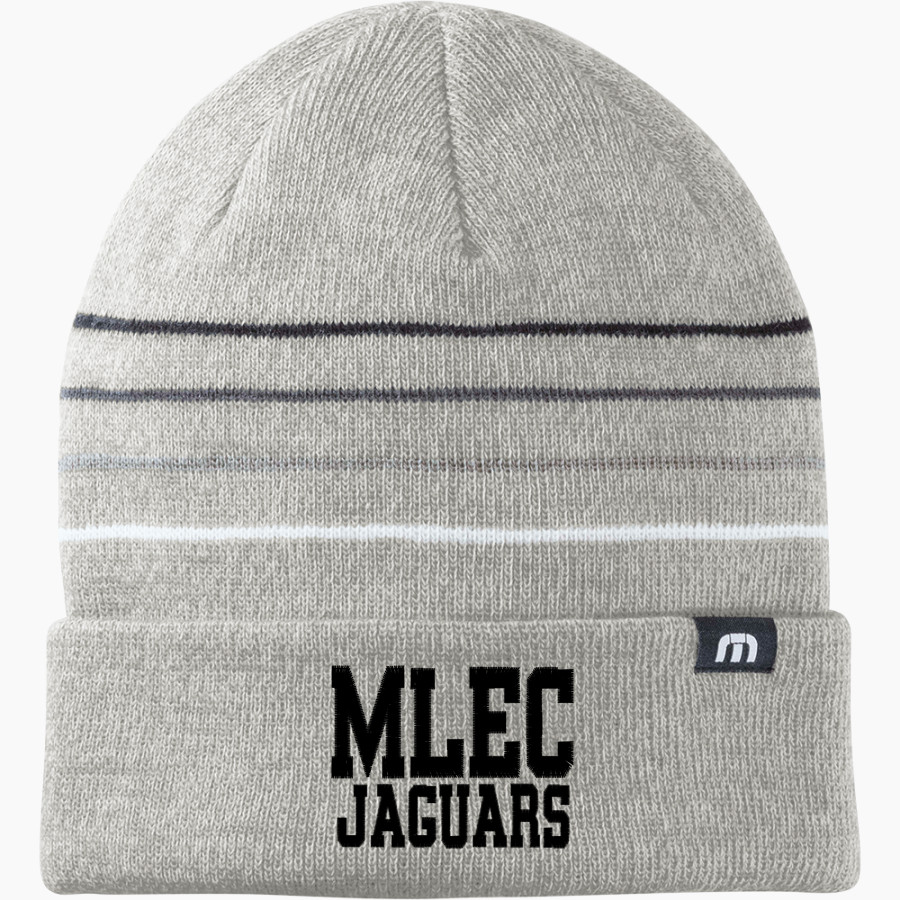 Miami Lakes Jaguars TravisMathew Striped Cuffed Beanie