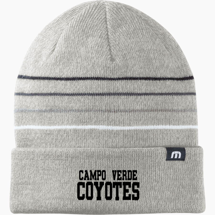 CAMPO VERDE HIGH SCHOOL COYOTES <span class="pdp-name-mascot">CAMPO VERDE COYOTES</span> TravisMathew Striped Cuffed Beanie