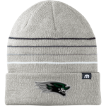 REYNOLDS HIGH SCHOOL RAIDERS <span class="pdp-name-mascot">REYNOLDS RAIDERS</span> TravisMathew Striped Cuffed Beanie Front Thumbnail