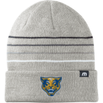 Greenfield Central Cougars Online Store <span class="pdp-name-mascot">Greenfield-Central Cougars</span> TravisMathew Striped Cuffed Beanie Front Thumbnail