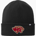 CANEY CREEK HIGH SCHOOL PANTHERS TravisMathew Solid Cuffed Beanie Front Thumbnail