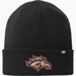 Rolling Meadows Mustangs TravisMathew Solid Cuffed Beanie Front Thumbnail