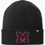 Mishawaka Cavemen TravisMathew Solid Cuffed Beanie Front Thumbnail