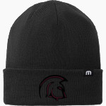 North Crawford Trojans TravisMathew Solid Cuffed Beanie Front Thumbnail