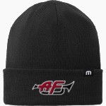 AMERICAN FORK HIGH SCHOOL CAVEMEN <span class="pdp-name-mascot">AMERICAN FORK CAVEMEN</span> TravisMathew Solid Cuffed Beanie Front Thumbnail