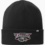 ROMULUS HIGH SCHOOL EAGLES TravisMathew Solid Cuffed Beanie Front Thumbnail