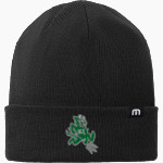 Kelleys Island Green Devils TravisMathew Solid Cuffed Beanie Front Thumbnail