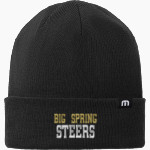 BIG SPRING HIGH SCHOOL STEERS <span class="pdp-name-mascot">BIG SPRING STEERS</span> TravisMathew Solid Cuffed Beanie Front Thumbnail