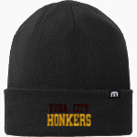 YUBA CITY HIGH SCHOOL HONKERS TravisMathew Solid Cuffed Beanie Front Thumbnail