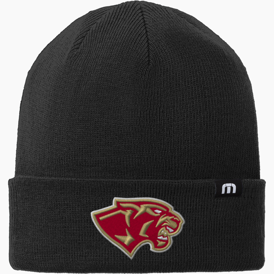 CANEY CREEK HIGH SCHOOL PANTHERS TravisMathew Solid Cuffed Beanie