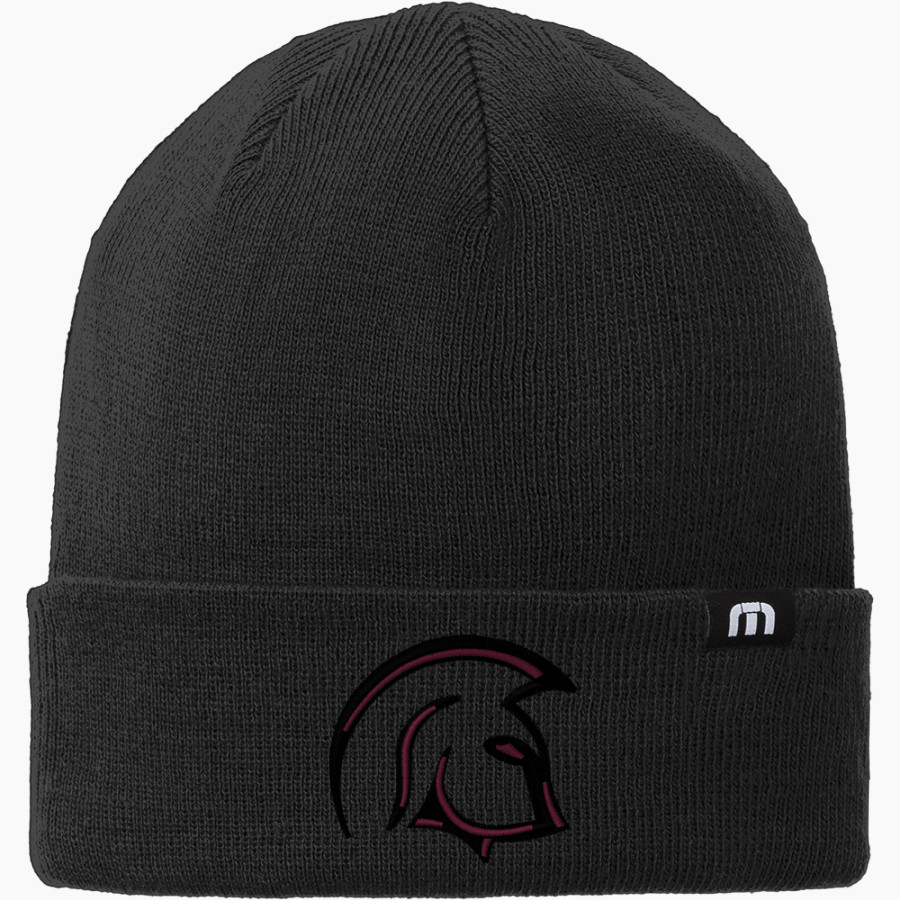North Crawford Trojans TravisMathew Solid Cuffed Beanie
