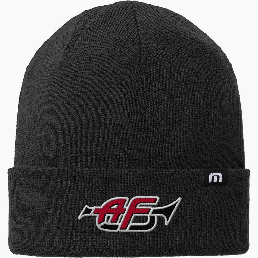 AMERICAN FORK HIGH SCHOOL CAVEMEN <span class="pdp-name-mascot">AMERICAN FORK CAVEMEN</span> TravisMathew Solid Cuffed Beanie