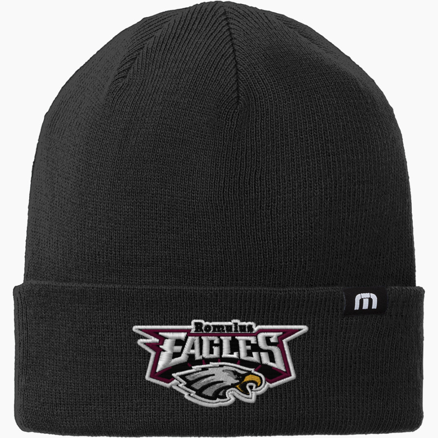ROMULUS HIGH SCHOOL EAGLES TravisMathew Solid Cuffed Beanie