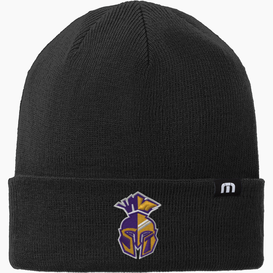 SEBEKA HIGH SCHOOL Trojans Online Store <span class="pdp-name-mascot">SEBEKA TROJANS</span> TravisMathew Solid Cuffed Beanie