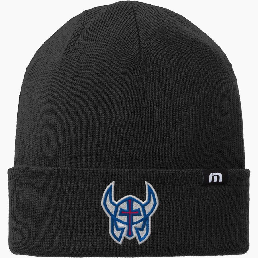 Wisconsin Lutheran Vikings TravisMathew Solid Cuffed Beanie