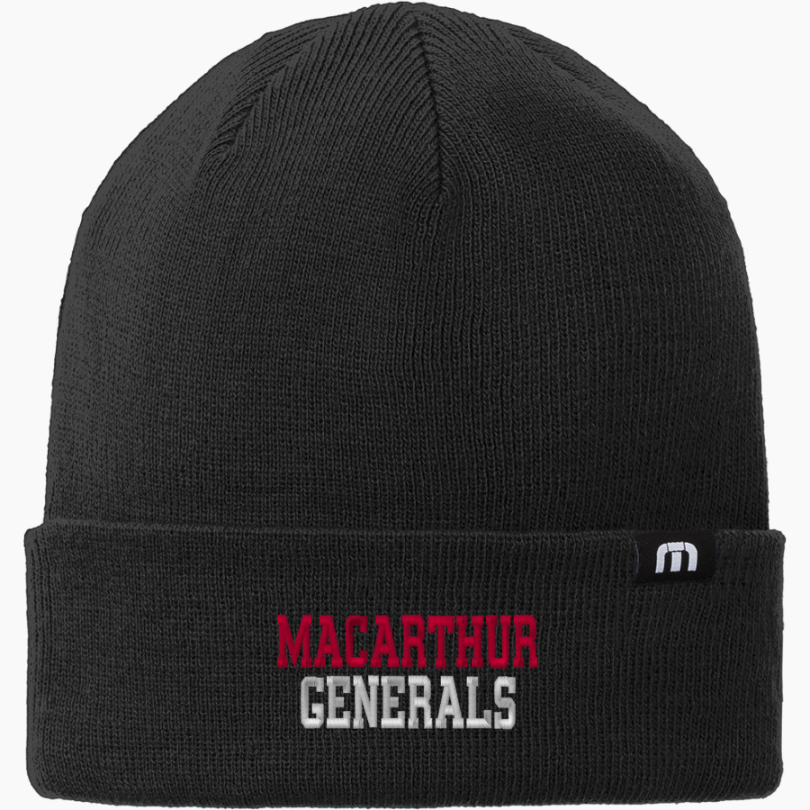 MacArthur Generals <span class="pdp-name-mascot">MACARTHUR HIGH SCHOOL Generals</span> TravisMathew Solid Cuffed Beanie