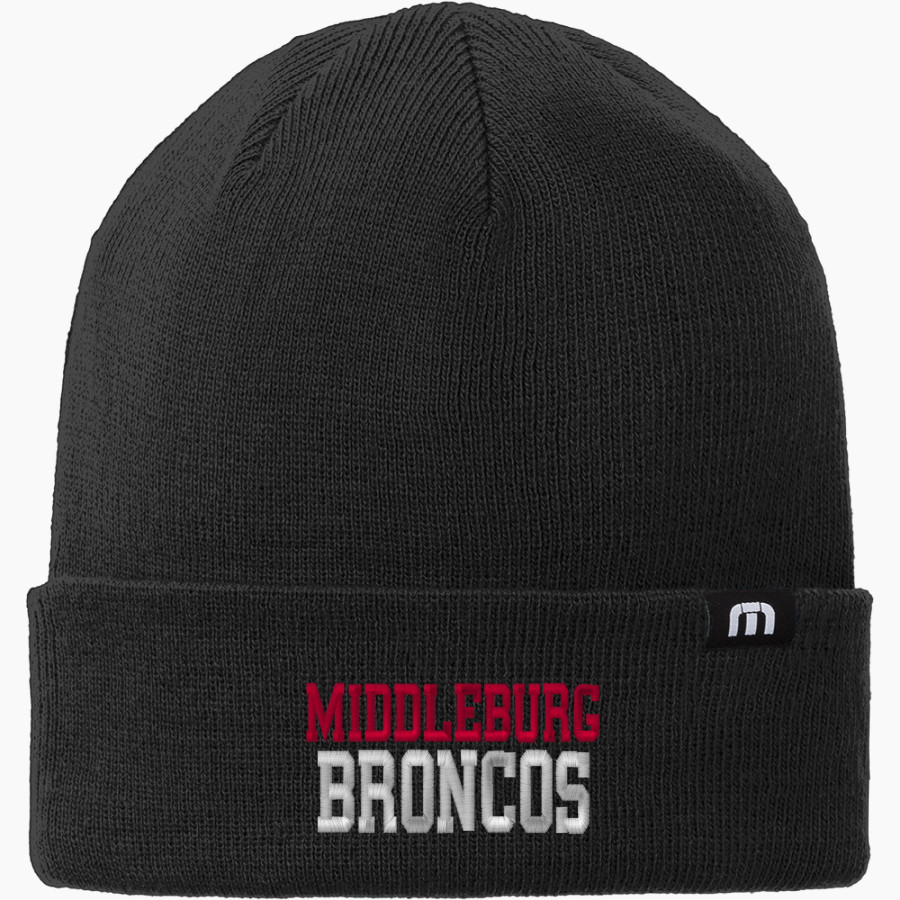 MIDDLEBURG HIGH SCHOOL BRONCOS TravisMathew Solid Cuffed Beanie