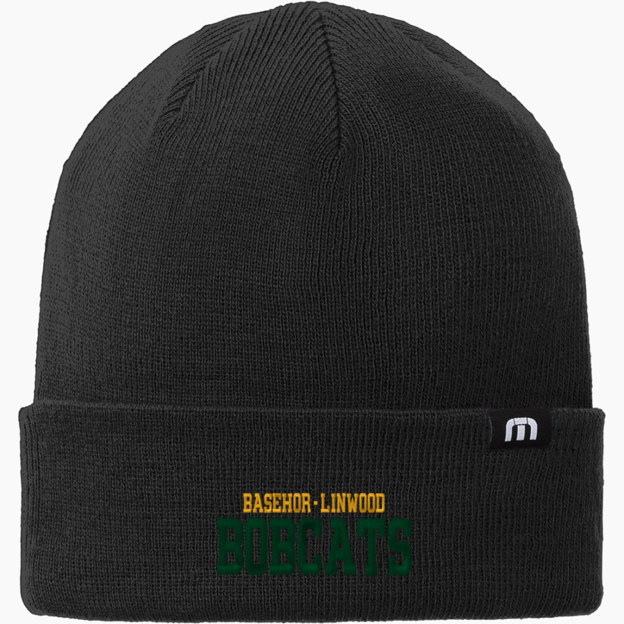 Basehor-Linwood Bobcats TravisMathew Solid Cuffed Beanie