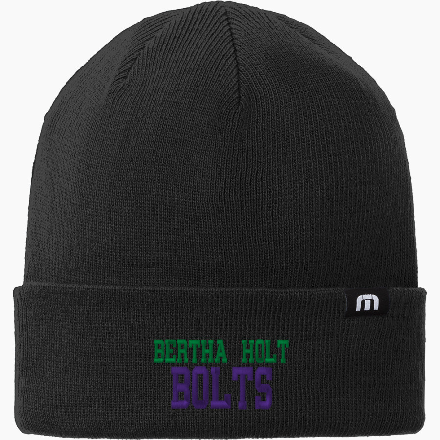 Bertha Holt Bolts <span class="pdp-name-mascot">Bertha Holt Bolts</span> TravisMathew Solid Cuffed Beanie