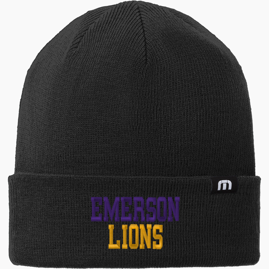 Emerson Lions TravisMathew Solid Cuffed Beanie