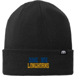 DIME BOX HIGH SCHOOL LONGHORNS <span class="pdp-name-mascot">DIME BOX LONGHORNS</span> TravisMathew Solid Cuffed Beanie Front Thumbnail