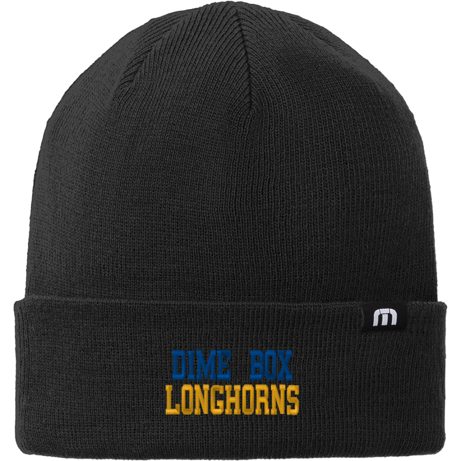 DIME BOX HIGH SCHOOL LONGHORNS <span class="pdp-name-mascot">DIME BOX LONGHORNS</span> TravisMathew Solid Cuffed Beanie
