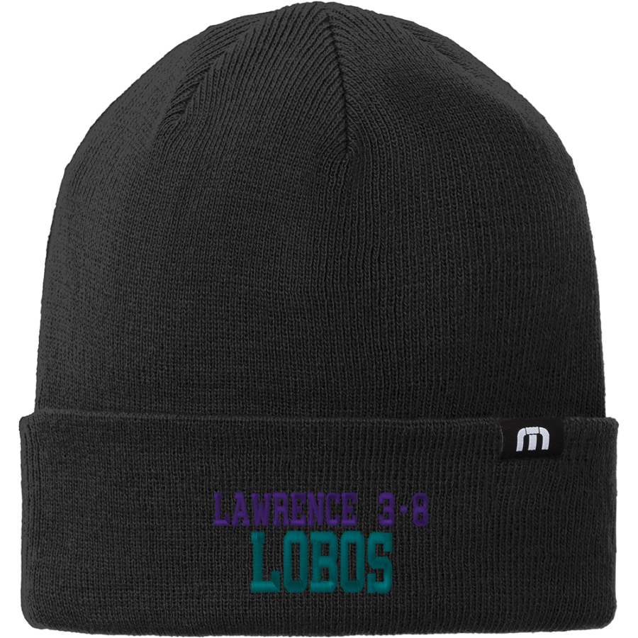 Lawrence 3-8 Lobos <span class="pdp-name-mascot">Lawrence 3-8 School Lobos</span> TravisMathew Solid Cuffed Beanie