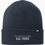 STEM Innovation Academy of the Oranges we rise together <span class="pdp-name-mascot">STEM Phoenix</span> TravisMathew Solid Cuffed Beanie Front Thumbnail