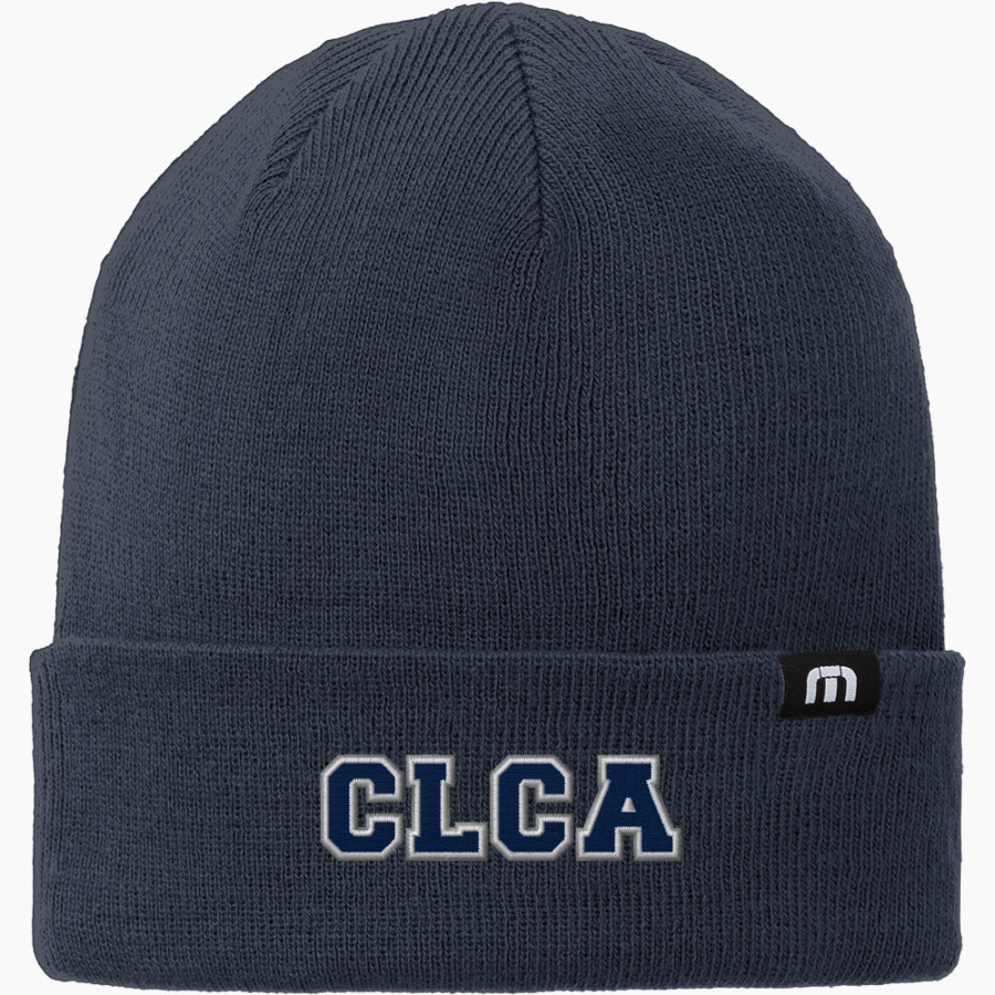 Crown of Life Knights <span class="pdp-name-mascot">Crown of Life Christian Academy Knights</span> TravisMathew Solid Cuffed Beanie