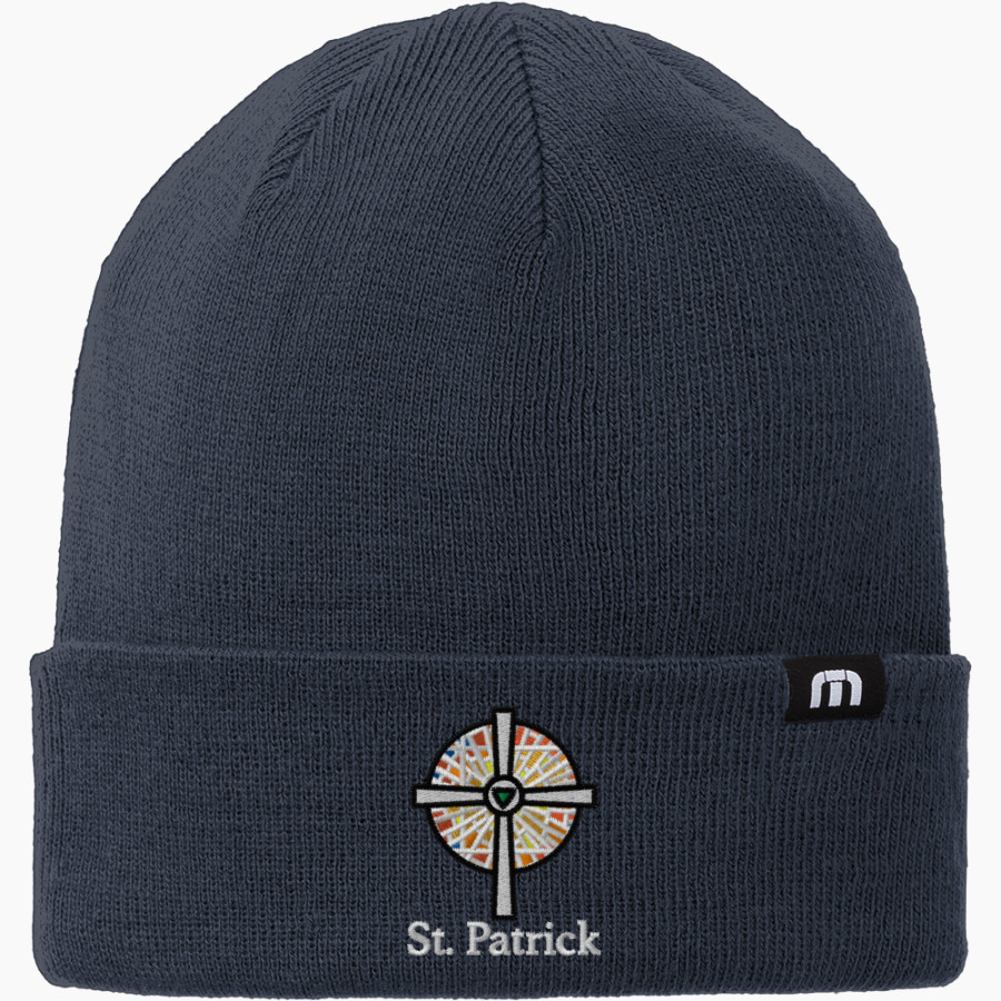 St. Patrick of Heatherdowns Irish TravisMathew Solid Cuffed Beanie