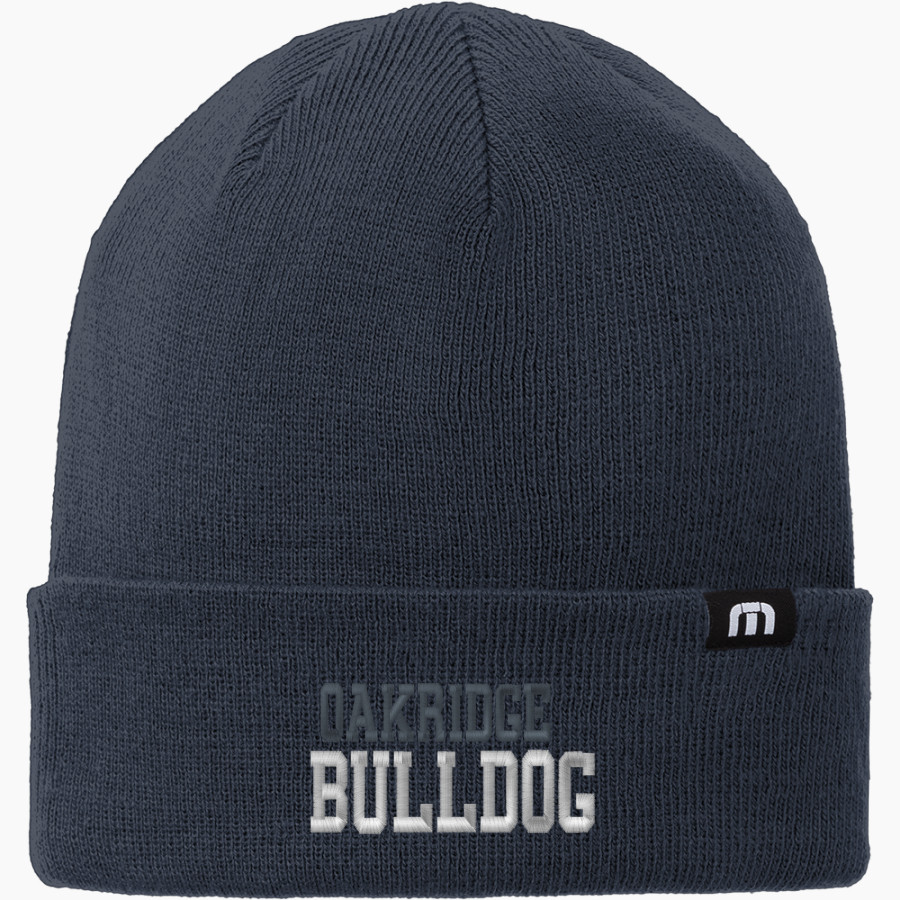 Oakridge Bulldog <span class="pdp-name-mascot">Oakridge Bulldog</span> TravisMathew Solid Cuffed Beanie