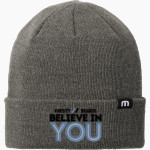 Believe In You <span class="pdp-name-mascot">Believe In You</span> TravisMathew Solid Cuffed Beanie Front Thumbnail