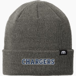 HIllsdale Chargers <span class="pdp-name-mascot">HIllsdale College Chargers</span> TravisMathew Solid Cuffed Beanie Front Thumbnail